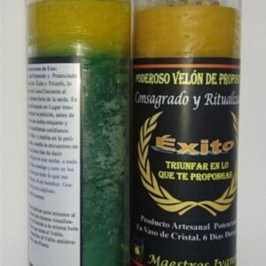 Velón de cristal Éxito