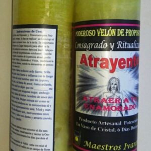 Velón de cristal Atrayente