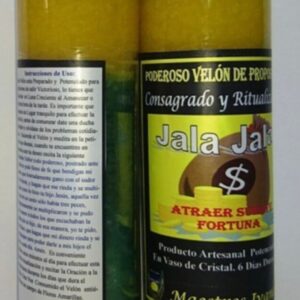 Velón de cristal Jala- jala
