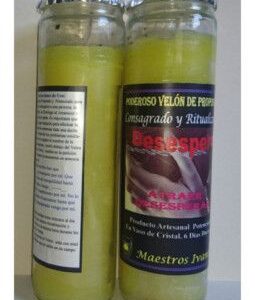 Velón de cristal desespero